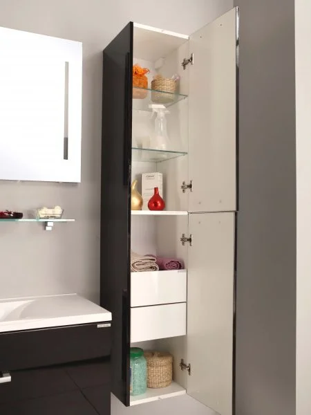 Тумба под раковину подвесная Акватон Мадрид 80 см белая index_1 - фото 10