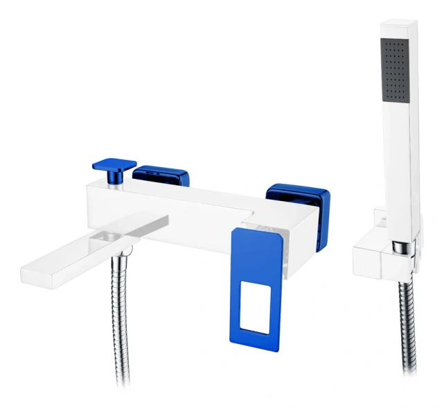 Смеситель для ванны Boheme Q 143 латунь - фото 4