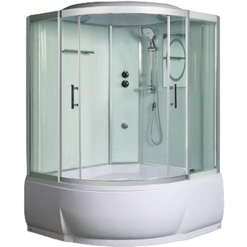 Душевая кабина WeltWasser WW500 135x135 см с сиденьем - фото 1