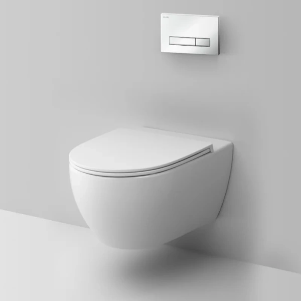 Унитаз с инсталляцией Am.Pm Awe IS302 с сиденьем микролифт и клавишей - фото 2