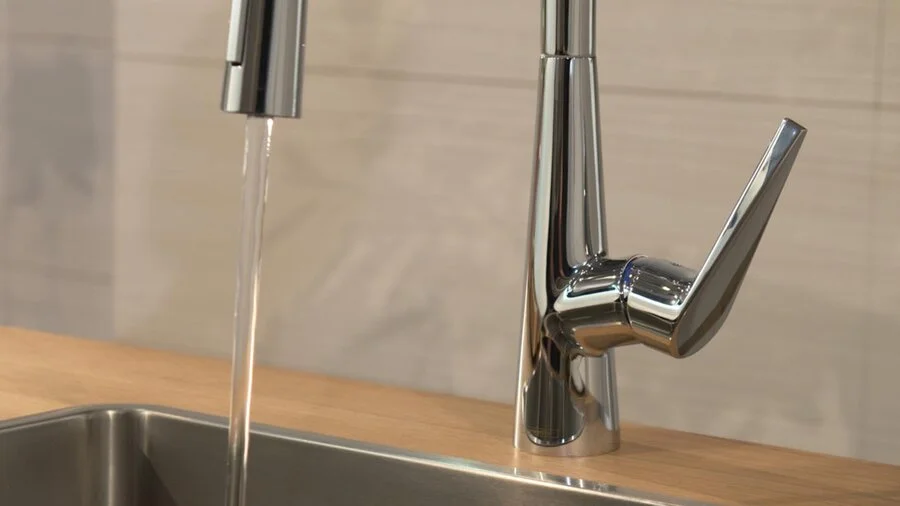 Смеситель для кухни Hansgrohe Talis S под сталь, на мойку, на столешницу - фото 6