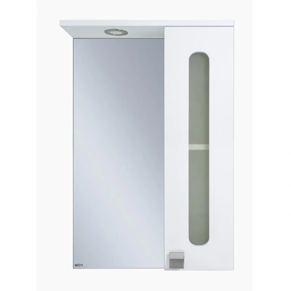 Зеркальный шкаф с подсветкой Misty Урал 50 см левый - фото 3