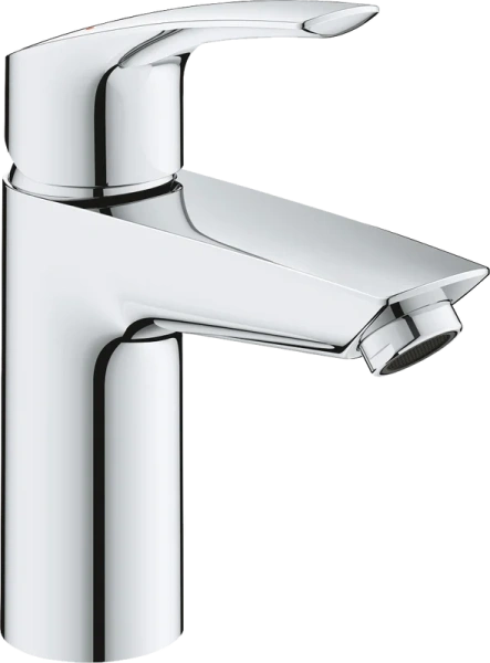 Смеситель для раковины Grohe Eurosmart с нажимным донным клапаном - фото 1