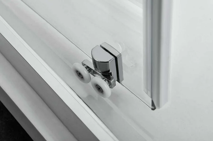 Душевая дверь в нишу Vincea Alpha 120 см стекло текстурное, рифленые - фото 7