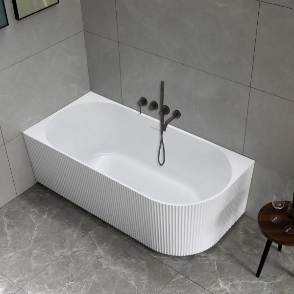 Ванна акриловая Vincea VBT-428-1700L/VBT-428-1700R, 170 x 80 см, слив-перелив в комплекте, левая/правая, цвет белый - фото 4