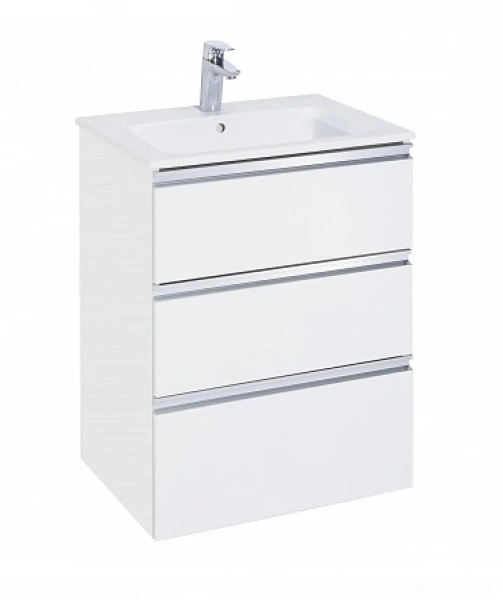 Тумба с раковиной Roca The Gap 857552806 60 см 3 выдвижных ящика