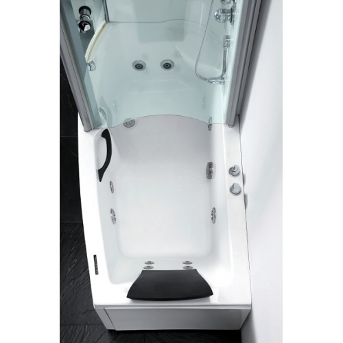 Акриловая ванна-кабина Gemy G8040-B 170х85 см - фото 3