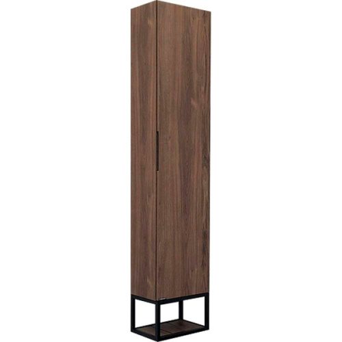 Шкаф-пенал подвесной Comforty Порто 35 см дуб темно-коричневый - фото 1