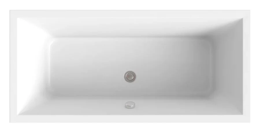 Ванна из искусственного камня Good Door Мадрид 170 x 80 см, серый, ВА00007, без гидромассажа - фото 6