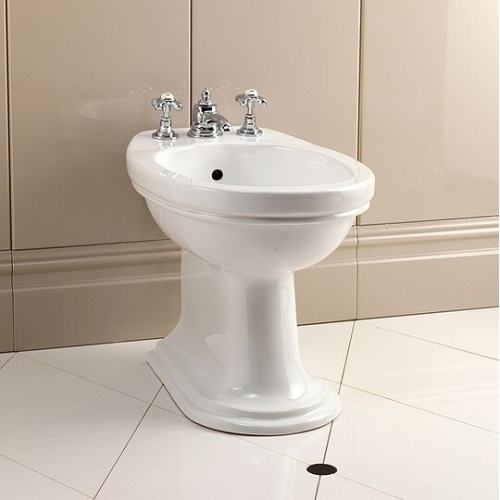 Биде напольное Devon & Devon Rose с одним отверстием под смеситель - фото 2