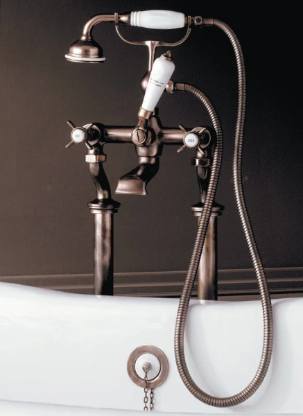 Смеситель для ванны, Devon&Devon Coventry MARF20/B, классические, ретро - фото 3