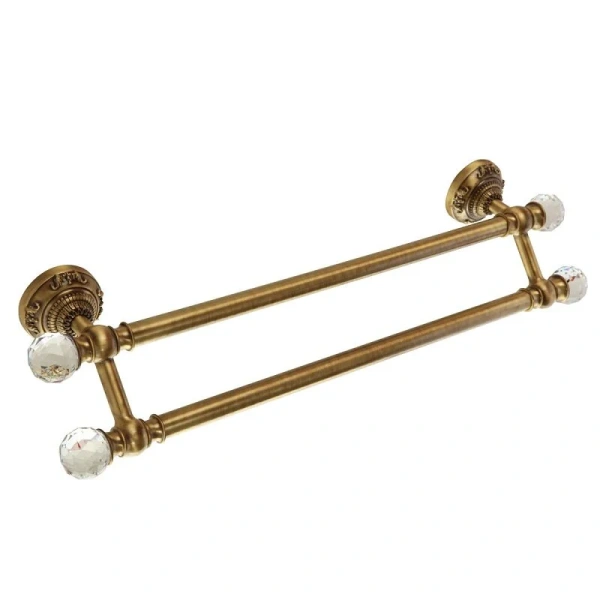 Полотенцедержатель Migliore Cristalia бронза - фото 1