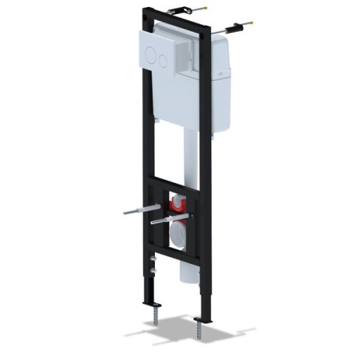 Инсталляция для унитаза АНИ Пласт с белой клавишей - фото 1
