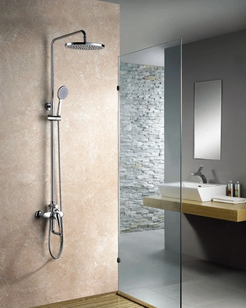 Смеситель для ванны и тропический душ Lemark Poseidon LM4262C - фото 3