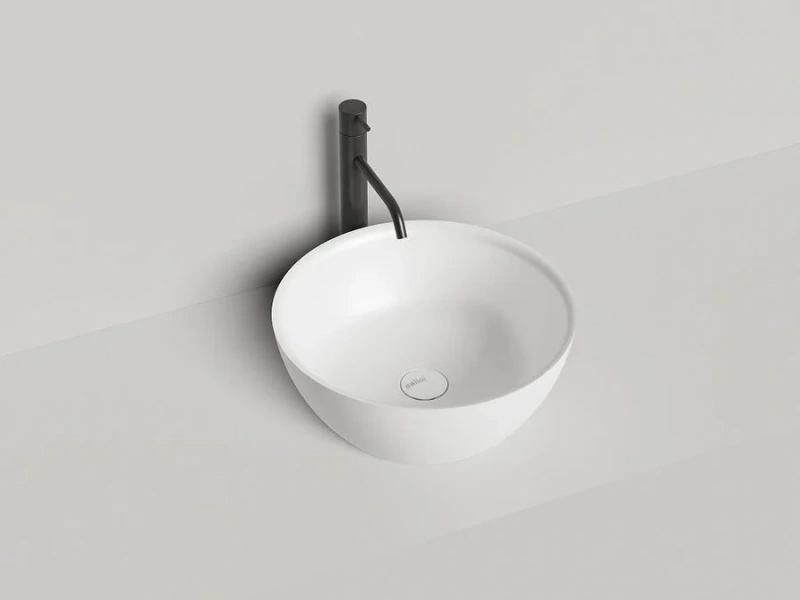 Раковина Salini Alda 02 42 см накладная, покраска по RAL полностью - фото 1