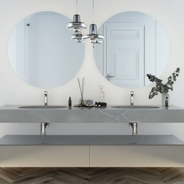 Смеситель для раковины Vincea Rondo VBF-1R1 однорычажный, из латуни, округлая форма - фото 5