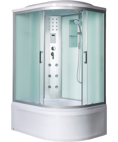 Душевая кабина River Dunay 120/80/44 120х80 см алюминиевый профиль - фото 1