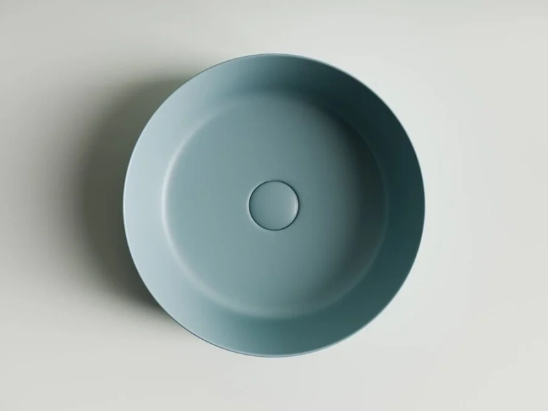 Раковина Ceramica Nova Element 39 см зеленая матовая, в наличии - фото 9