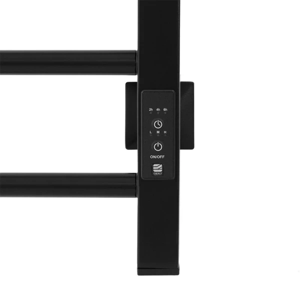 Полотенцесушитель электрический Energy Relo 50x80 см черный матовый - фото 4