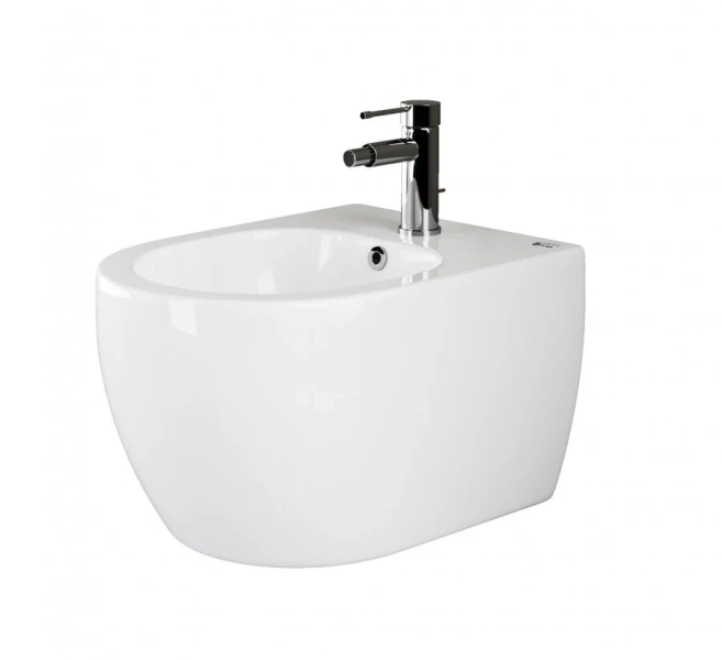 Биде подвесное Ceramica Nova Play CN3002 с донным клапаном - фото 1