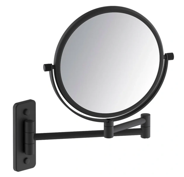 Зеркало Timo Saona 25 см черное - фото 1