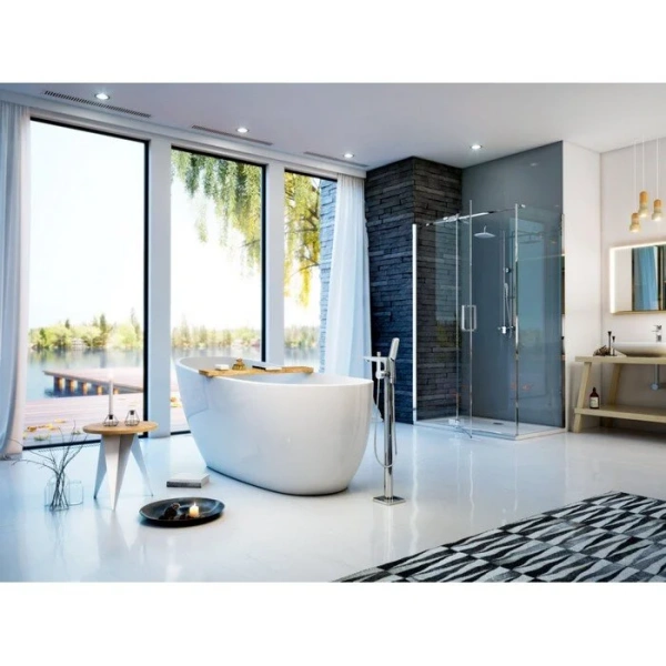 Ванна акриловая Excellent Comfort+ 175 x 74 см, белый, WAEX.CMP2.17WH - фото 2