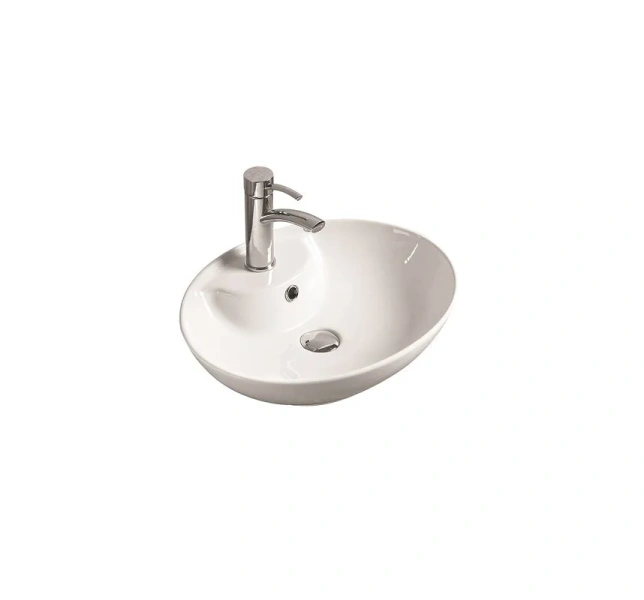 Раковина SantiLine 51 см белая - фото 1