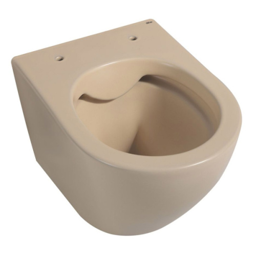 Унитаз подвесной Abber BEQUEM бежевый матовый - фото 2