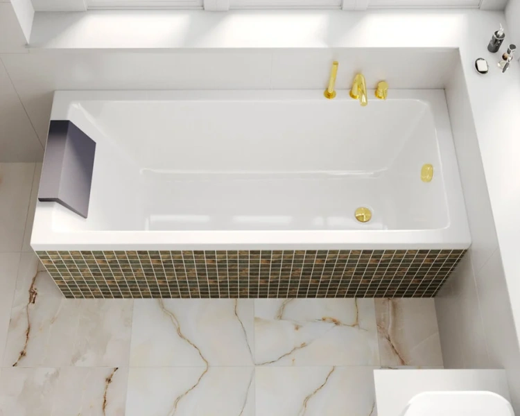 Ванна акриловая Whitecross Wave, 150 х 70 см, увеличенная толщина акрила, усиленная армировка, 0101.150070.100 - фото 4