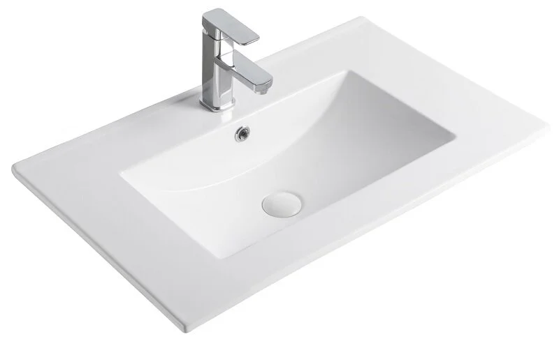 Раковина GID Integrado 9070e 71 см белая - фото 1