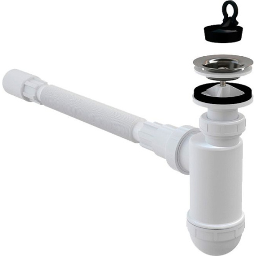 Сифон для раковины Alcaplast A41 - фото 1