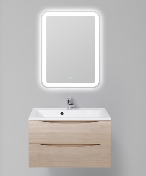 Тумба под раковину подвесная BelBagno Marino 100 см rovere grigio - фото 2