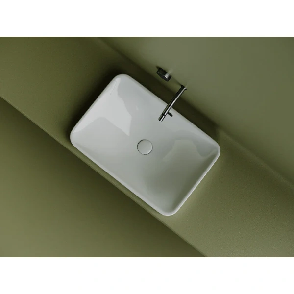 Раковина Ceramica Nova Element 60 см встраиваемая, прямоугольной формы - фото 5