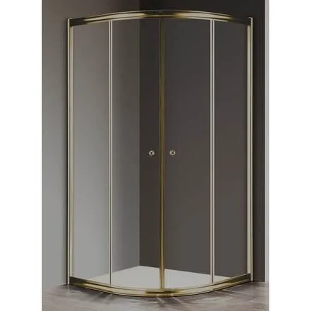 Душевой уголок Cezares Giubileo 90х90 см стекло прозрачное профиль хром - фото 3