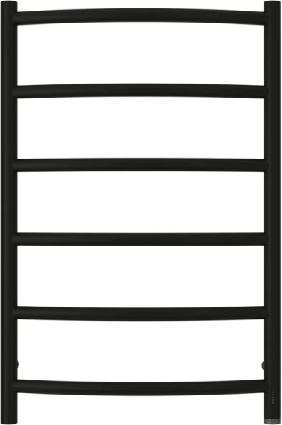 Полотенцесушитель электрический Сунержа Галант 4.0 50х80 см черный матовый, из нержавеющей стали, без полки, неповоротные, с терморегулятором  - фото 6