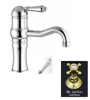 Смеситель для раковины, тусклое золото, Nicolazzi Classica - фото 1