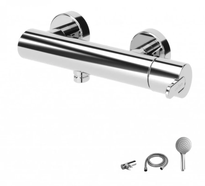 Смеситель для душа Cezares LEAF-D с ручным душем - фото 1