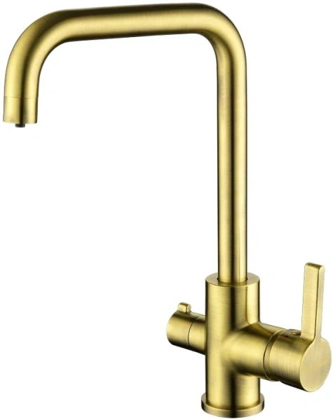 Смеситель для кухни Paulmark Logas бронза - фото 1