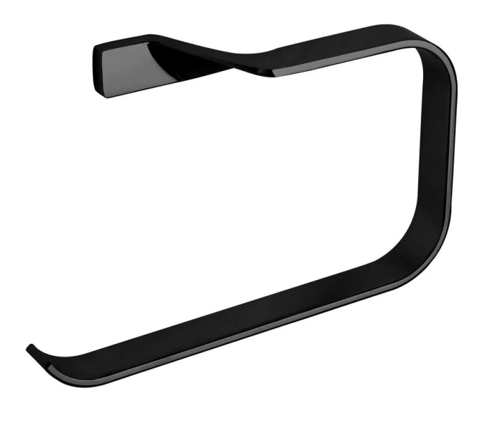 Полотенцедержатель для ванной Art & Max Gina черный - фото 1