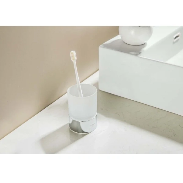 Стакан для ванной Акватек Лира хром - фото 3