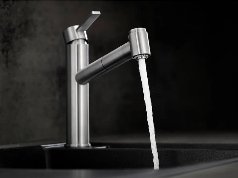 Смеситель для кухни Blanco Ambis-S нержавеющая сталь - фото 4