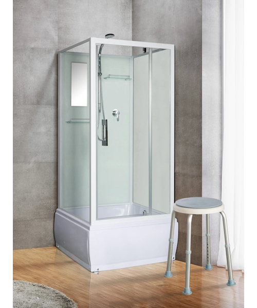 Душевая кабина River Tana 90x90 см без крыши - фото 2