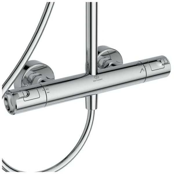 Душевая стойка Ideal Standard Ceratherm T50 с термостатическим смесителем, без излива - фото 5