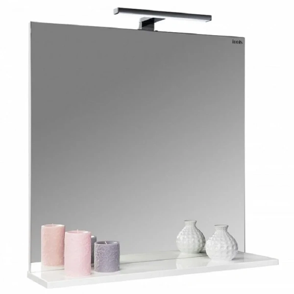 Зеркало с подсветкой IDDIS Custo 70 см белое, по запросу - фото 2