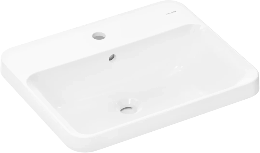 Раковина Hansgrohe Xuniva Q 55 см белая - фото 1