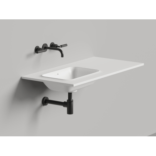 Раковина Salini Onda Edge Round 200 см белый матовый - фото 3