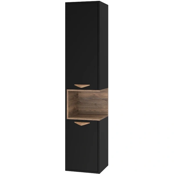 Тумба под раковину подвесная Brevita Bergen 105 см черная