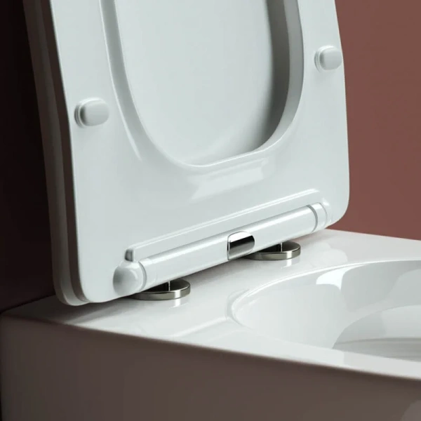 Унитаз подвесной Ceramica Nova Forma безободковый, современные, hi-tech, прямоугольные - фото 5