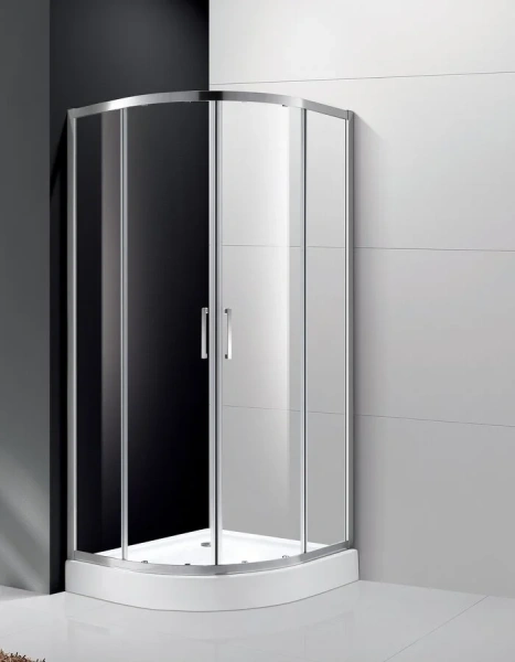 Душевой уголок Cezares Molveno 80х80 см прозрачное стекло - фото 2