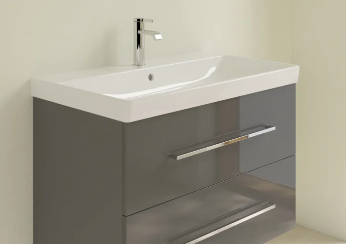 Раковина Villeroy & Boch Avento 80 см альпийский белый - фото 2